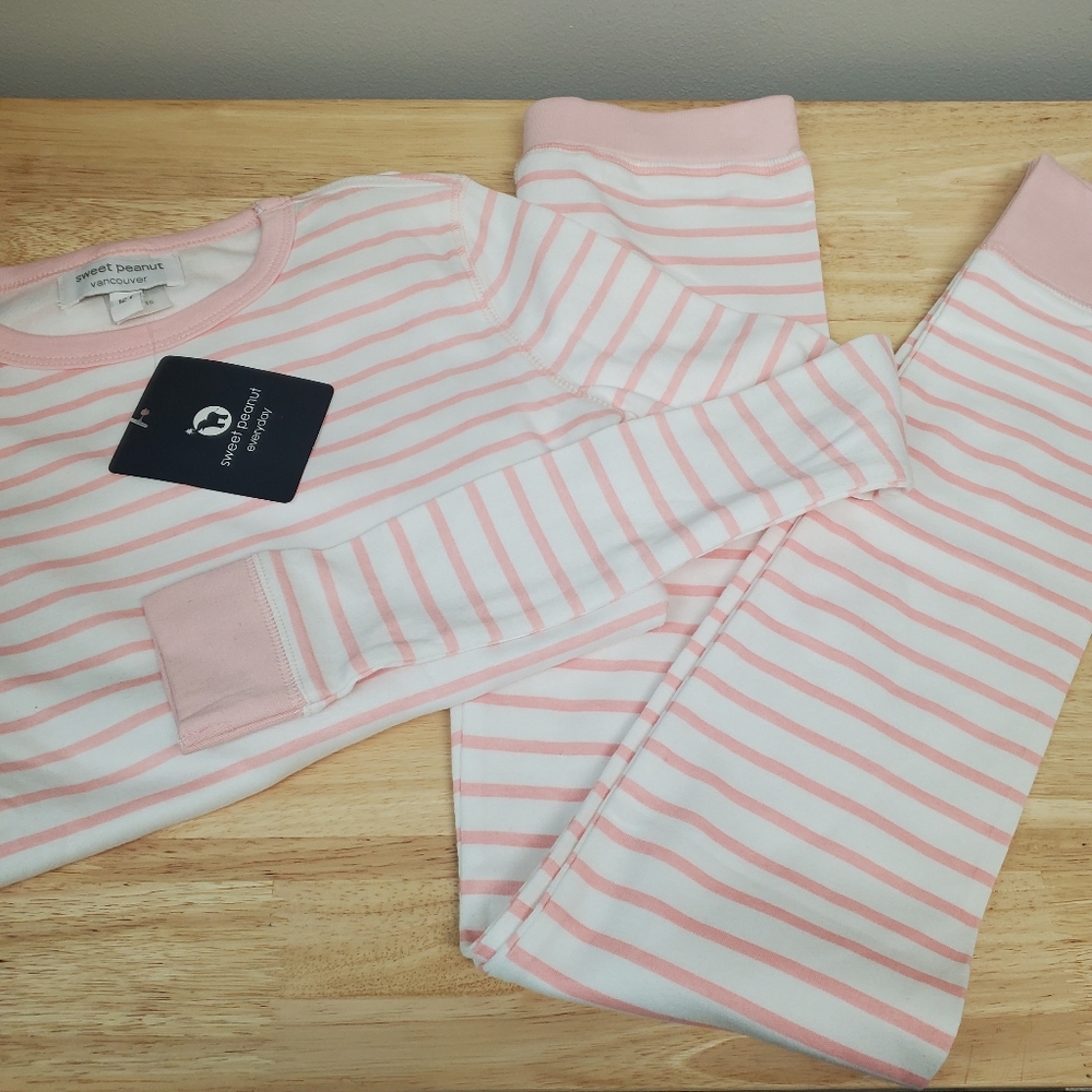 Sweet Peanut Organic Cotton Pajamas, Girl 12T